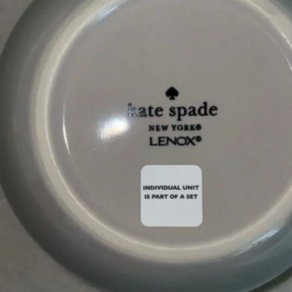 Kate Spade Scultped Stripe Bowls